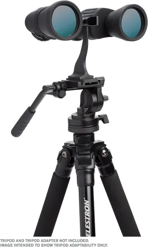 Vista 5 de Celestron - Binoculares de astronomía Cometron 7x50 - Nivel básico para observación de estrellas y observación de cometas - Objetivos grandes