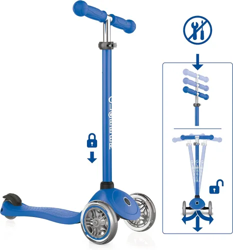 Vista 2 de Globber Primo Scooter Azul marino