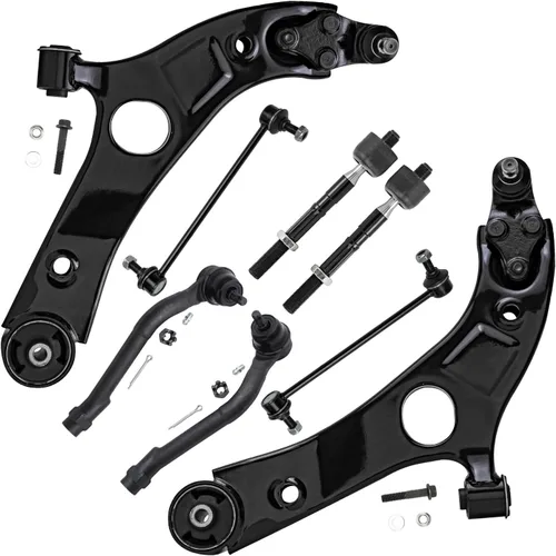 Vista 56 de Detroit Axle - Kit de suspensión frontal de 8 piezas para Chevy Silverado