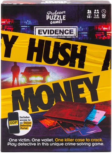 Vista 2 de Evidence Hush Money Crime-Solving Game Híbrido digital