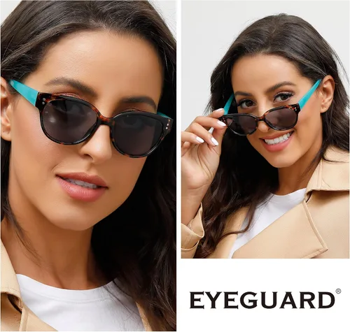 Vista 4 de EYEGUARD Lentes de sol de lectura bifocales con protección UV400 para mujer, cómodos y elegantes lentes de lectura
