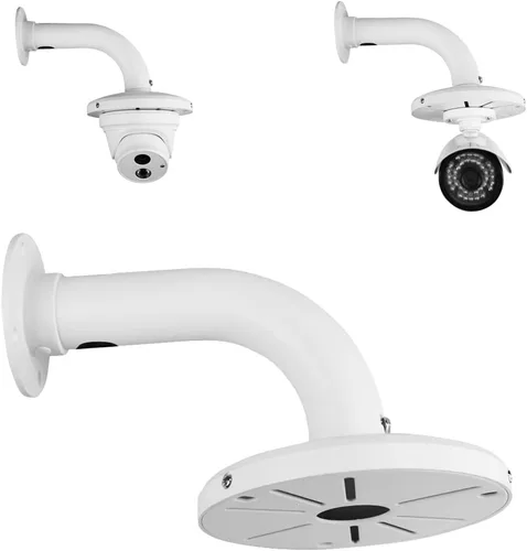 Vista 8 de Soporte de montaje de cámara de seguridad, soporte de montaje en pared universal para cámara de seguridad CCTV/cámara IP