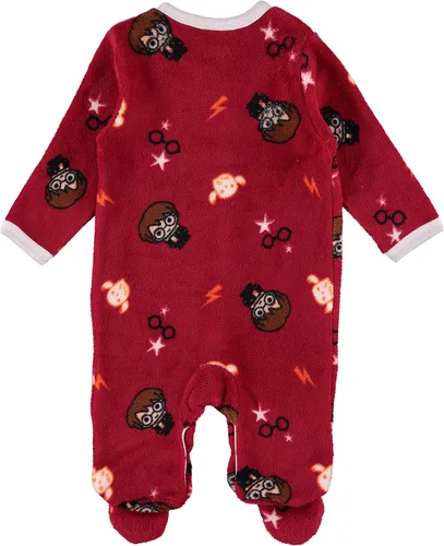 Vista 2 de Harry Potter Baby Boys Footie Fleece Pajamas Baby Footed Pajamas Baby Sleeper Baby Gifts