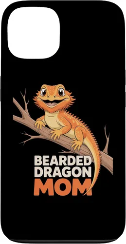 Vista 7 de Bearded Dragon Mom Reptile Parent Animal Care Fan Case for iPhone XR