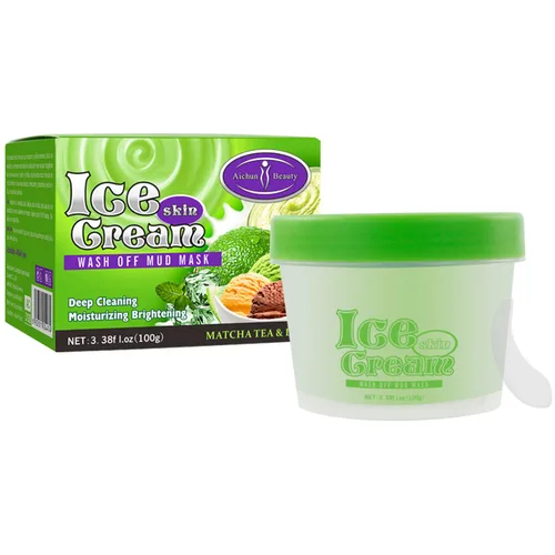 Vista 11 de AICHUN BEAUTY Helado Facial Wash Off Máscara de barro Control de aceite Limpieza profunda Hidratante Exfoliación de puntos negros Cuidado de la piel
