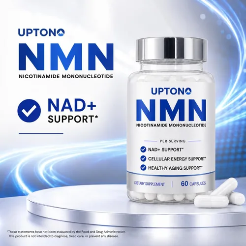 Vista 2 de NMN Mononucleótido de nicotinamida 500 mg, soporte celular NAD+