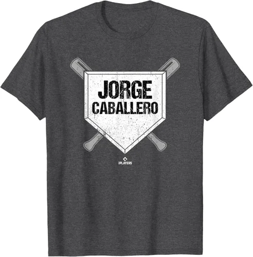Vista 12 de Homeplate Gameday Jorge Caballero Prospect Baseball Fan Gear Camiseta, Negro