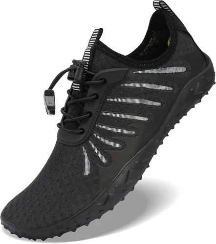 Vista 6 de TIAMOU - Zapatos de agua para hombre y mujer, secado rápido y agradables, para natación, buceo, surf, calcetines acuáticos para natación