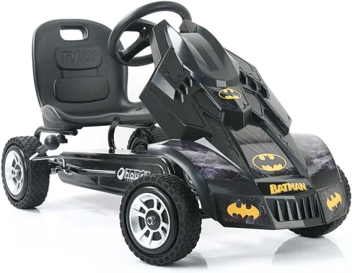 Vista 7 de Hauck de batimóvil con pedal de Go Kart Carrito de bicicleta para exteriores con neumáticos de goma para niños y niñas con asiento de cubo