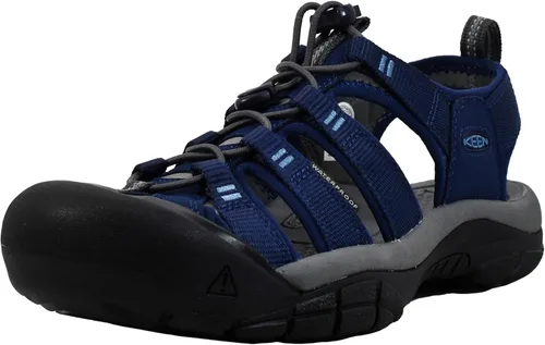 Vista 15 de KEEN Newport H2 Sandalias de punta cerrada para hombre Aleación/oro crema