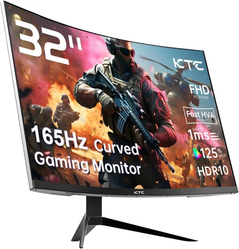 Vista 15 de KTC Portable Monitor 15.6 Inch, FHD 1080P Travel Laptop Monitor Extender with USB-C HDMI, Ultra-Slim IPS HDR Display with Speakers, Second Monitor