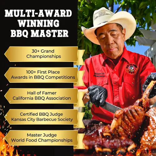 Vista 4 de Slap Yo Daddy Salsa BBQ Carolina Tangy - Salsa BBQ Carolina de Pitmaster Harry Soo - Sabor a base de vinagre picante y dulce para asar y sumergir
