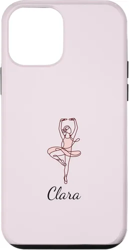 Vista 16 de Clara - Carcasa para iPhone 17, diseño de bailarina, bailarina, bailarina, bailarina, navidad