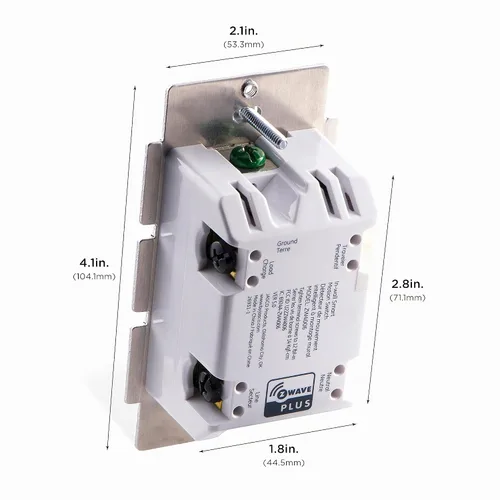 Vista 9 de Enbrighten Luz inteligente con sensor de movimiento Z-Wave para interiores, encendido/apagado, sensor de vacante/ocupación, incluye blanco