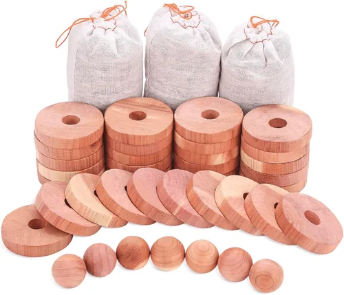 Vista 10 de Homode Tablones de cedro para armario, juego de 8 forros de cajones, lengüeta y ranura, paneles de madera de cedro aromático para almacenamiento