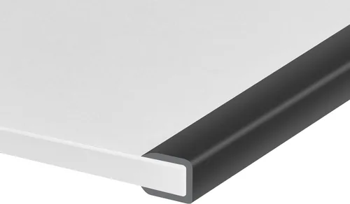 Vista 42 de Borde de goma protector, canal en U autoadhesivo de 1-1/2 pulgadas para maderas, bandas flexibles en forma de U para despegar y pegar, protector