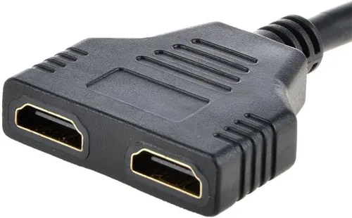 Vista 2 de HD/MI Switcher macho a hembra HD/MI Splitter Adaptador multi puerto