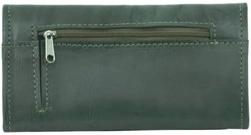 Vista 2 de Navajo Soul - Cartera de tres pliegues para mujer, Turquesa marina, Compacto