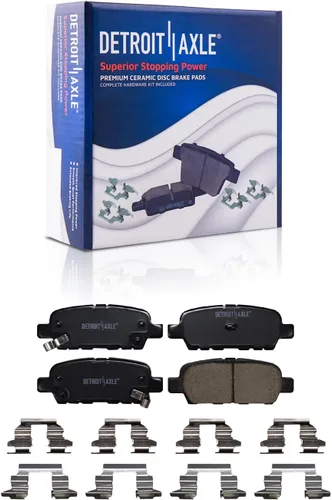 Vista 27 de Detroit Axle - Kit de freno delantero para Chevrolet Impala Monte Carlo Buick LeSabre Riviera Park Avenue Cadillac DeVille Olds Intrigue, Pinza