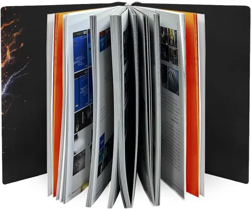 Vista 6 de Rnyleeg Fundas de libro de fútbol americano para niños escolares de 9 x 11 pulgadas, funda elástica para libro de tapa dura, funda protectora