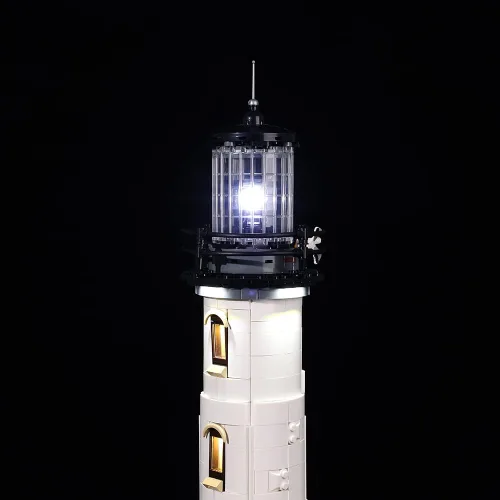 Vista 7 de Kyglaring Kit de luces LED compatible con Lego 21335, accesorios de iluminación para ideas del hogar, faros motorizados, solo luces