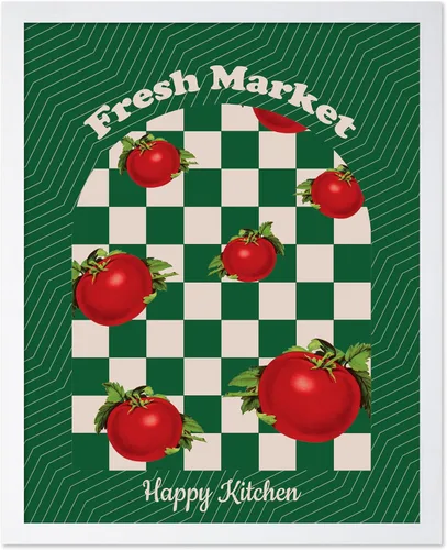 Vista 38 de Poster Master Póster vintage de fresas, impresión retro de fresas, arte de alimentos y frutas, regalo para veganos, vegetarianos, amantes