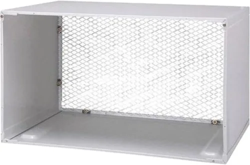 Vista 2 de LG Rejilla trasera de aluminio estampado para funda de pared de 26 pulgadas para aires acondicionados a través de la pared, accesorio opcional