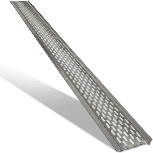 Vista 9 de DIY 5" Protección de hojas Muestra Malla de acero inoxidable Cubiertas de canalón de aluminio con acabado de fábrica Grado profesional Protector