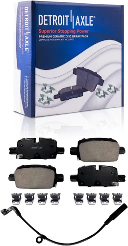 Vista 34 de Detroit Axle - Kit de freno trasero para Ford Fusion Lincoln MKZ Zephyr Mazda 6 Mercury Milan, repuesto de pastillas de freno de cerámica