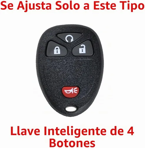 Vista 2 de Funda Protectora de Piel para Control Remoto de Entrada Sin Llave, Reemplazo Compatible con Soporte de Control Remoto Buick Cadillac Chevrolet GMC