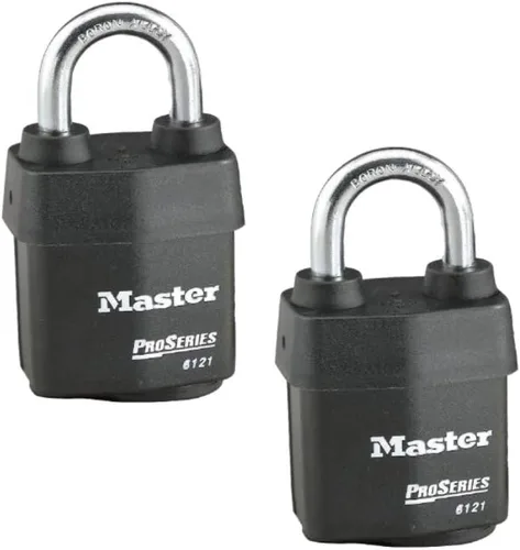 Vista 5 de Master Lock - Un (1) candado de alta seguridad serie Pro 6121NKA con tecnología BumpStop