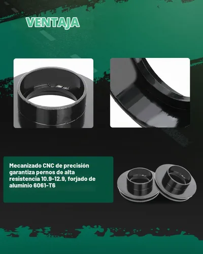 Vista 3 de SCITOO Kit de elevación de nivelación delantera de 2 pulgadas para Chevrolet 1999-2007 Espaciador de puntal de elevación compatible con Chevrolet