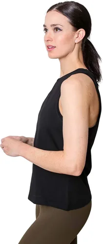 Vista 2 de Camisetas sin mangas de algodón orgánico para mujer, camisetas sin mangas para entrenamiento para mujer