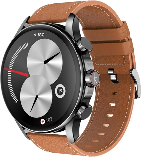 Vista 2 de Kieslect Balancer Smartwatch, pantalla AMOLED de 1.43 pulgadas, llamadas Bluetooth, NFC, más de 100 modos deportivos, color negro