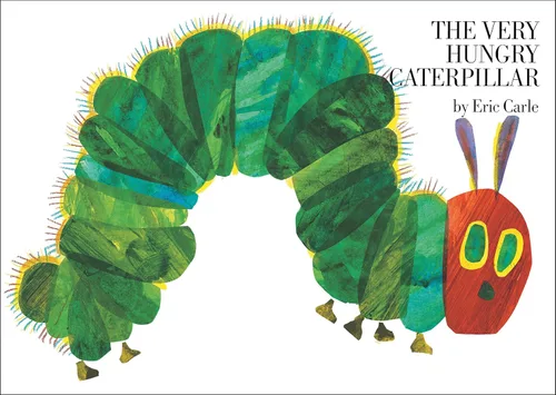 Vista 2 de Libro de oruga muy hambrienta, reversible, diseño de mariposa de oruga y juego
