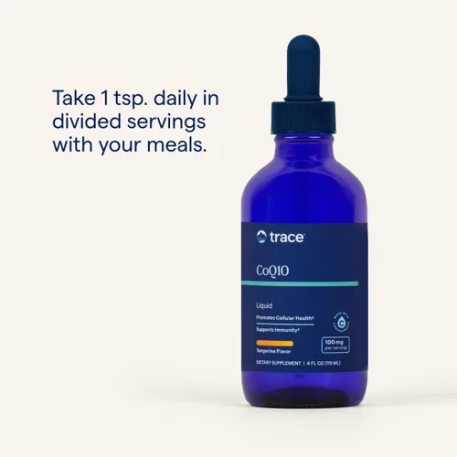Vista 4 de Trace Minerals CoQ10 - Suplemento de salud celular para apoyo de vitalidad - Salud cardiovascular y apoyo inmunológico - Ingredientes naturales
