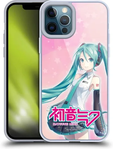 Vista 226 de Head Case Designs Licencia Oficial Hatsune Miku Gráficos Lindos Carcasa de Gel [Protección de Grado Militar] Compatible con Apple iPhone 7