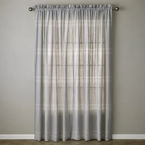 Vista 8 de SKL HOME por Saturday Knight Ltd. Adelyn Valance, 56x13, Gris