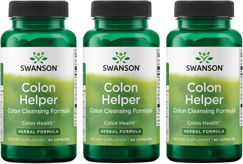 Vista 8 de Swanson Colon Helper - Suplemento digestivo herbario para adultos que buscan eliminaciones saludables con Goldenseal, olmo resbaladizo y aloe