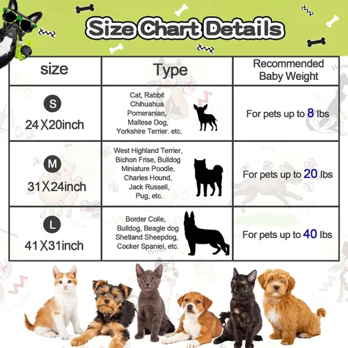 Vista 6 de Rezutan 1 paquete de 3 mantas para perros grandes, 41x31 pulgadas para mantas suaves y mullidas para mascotas y gatos de tamaño mediano, reversibles