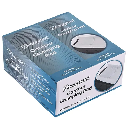 Vista 5 de Beautyrest - Cambiador de espuma contorneado con funda impermeable