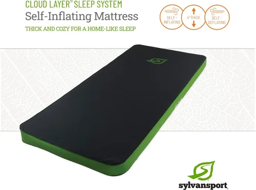 Vista 2 de SylvanSport Colchón autoinflable Cloud Layer - Grande