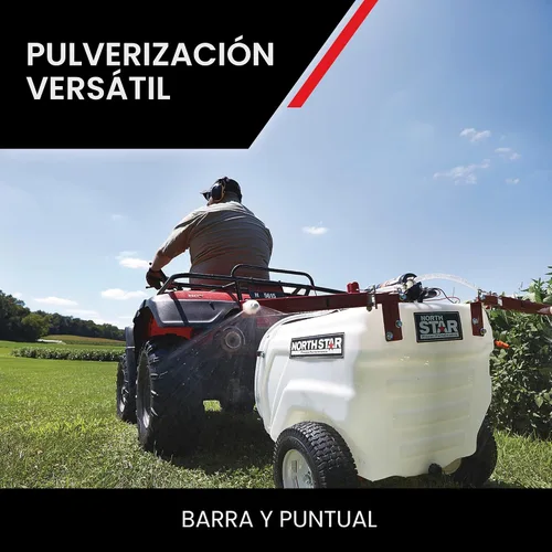 Vista 2 de NorthStar Remolque Difusor y Pulverizador Trasero, de 31 Galones de Capacidad, 2.2 GPM, 12 Voltios a Corriente Directa NSQ on-demand pump