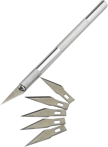 Vista 7 de TEHAUX Dedo para manualidades Herramienta de corte de aleación de aluminio Herramienta de corte versátil