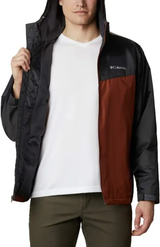 Vista 5 de Columbia Glennaker - Chaqueta impermeable de lluvia con forro de sherpa para hombre