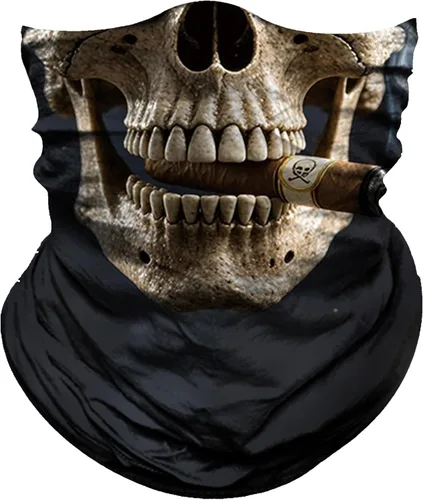 Vista 10 de Obacle Polaina para el cuello, bandana para protección contra el polvo, el viento, el sol para hombres y mujeres