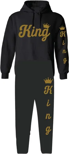 Vista 2 de Gildon King & Queen - Sudadera con capucha y pantalones para pareja