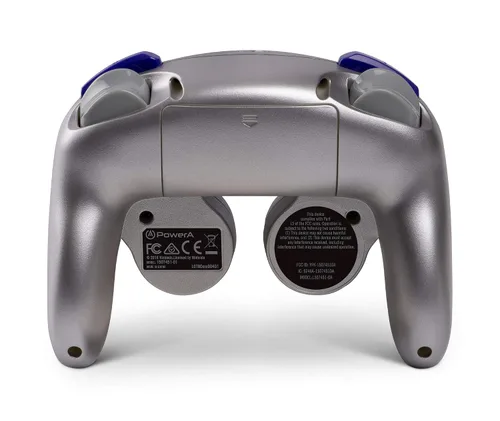 Vista 2 de PowerA Wireless Controller for Nintendo Switch - GameCube Style Silver - Nintendo Switch