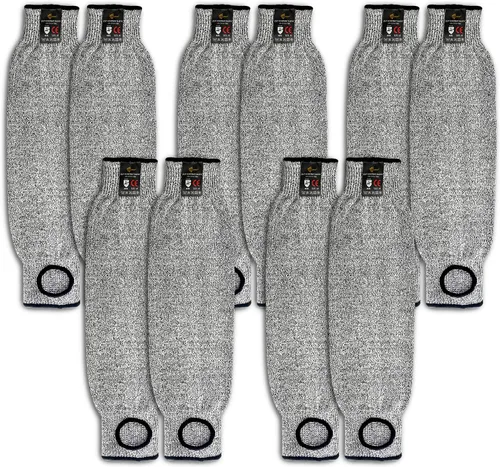 Vista 13 de Evridwear Mangas protectoras para brazos resistentes a los cortes, mangas de agricultores para hombres para trabajo, jardinería, agricultura