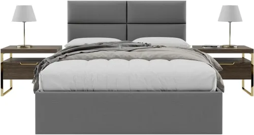 Vista 48 de Vänt - Paneles tapizados de cabecera para montar en la pared, diseño Elizabeth, 120 x 46 pulgadas, configuración de 16 paneles individuales